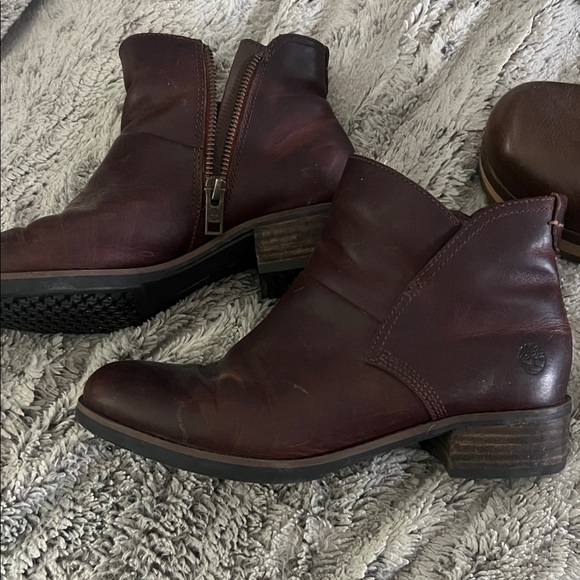 Timberland Shoes - Women's  Leather Ankle Boots